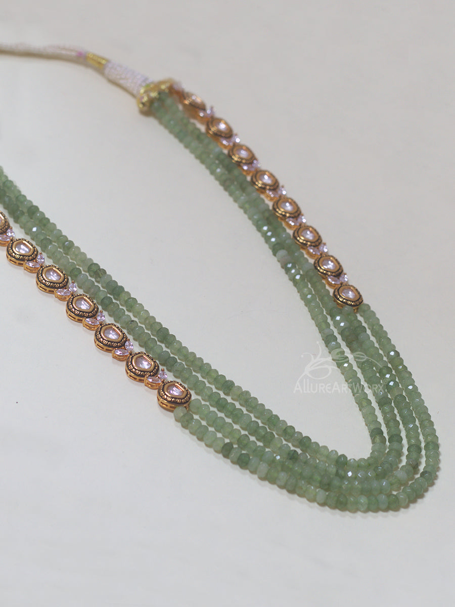 Jade Kundan Neckpiece