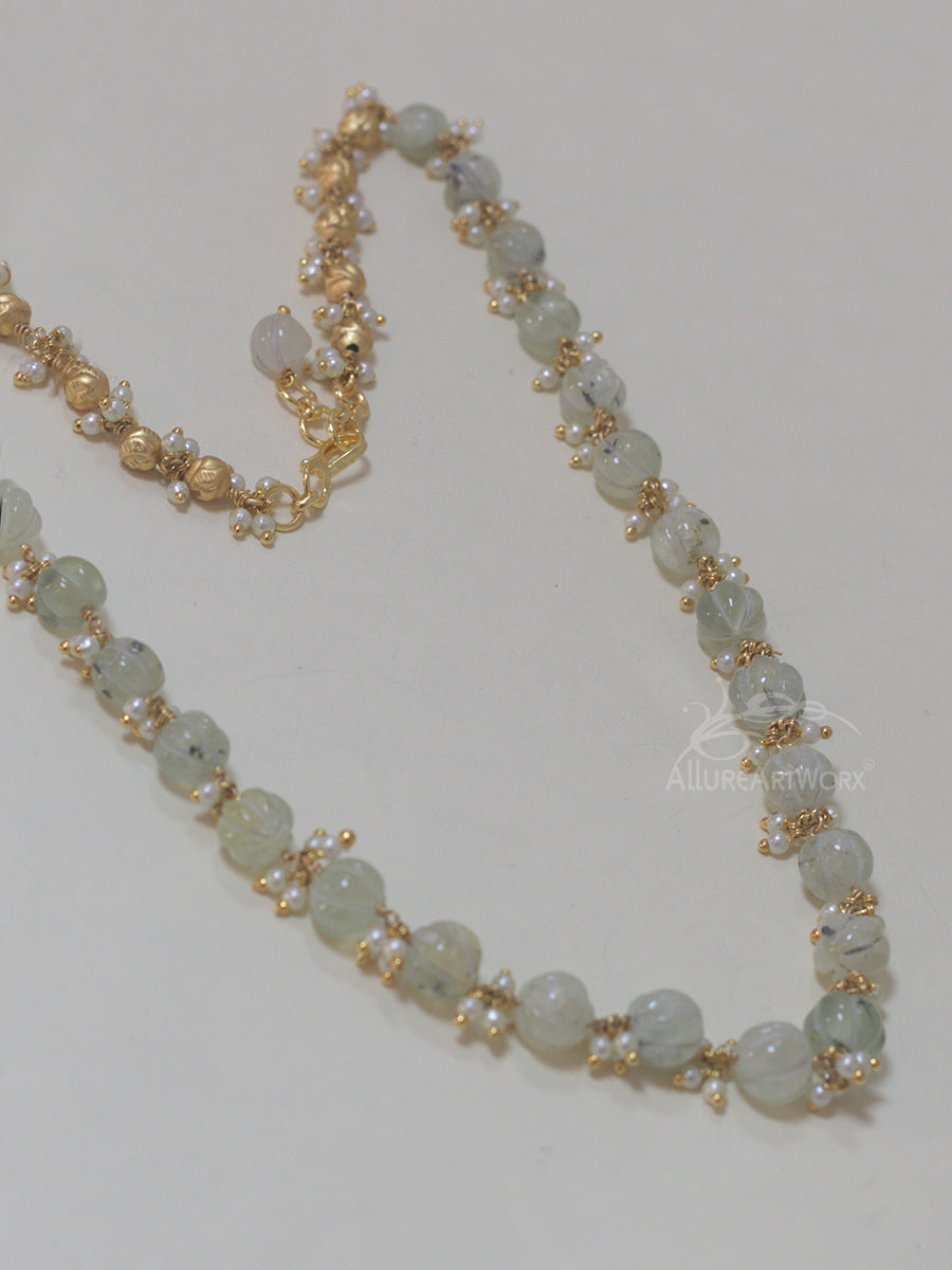 Prehnite Neckpiece