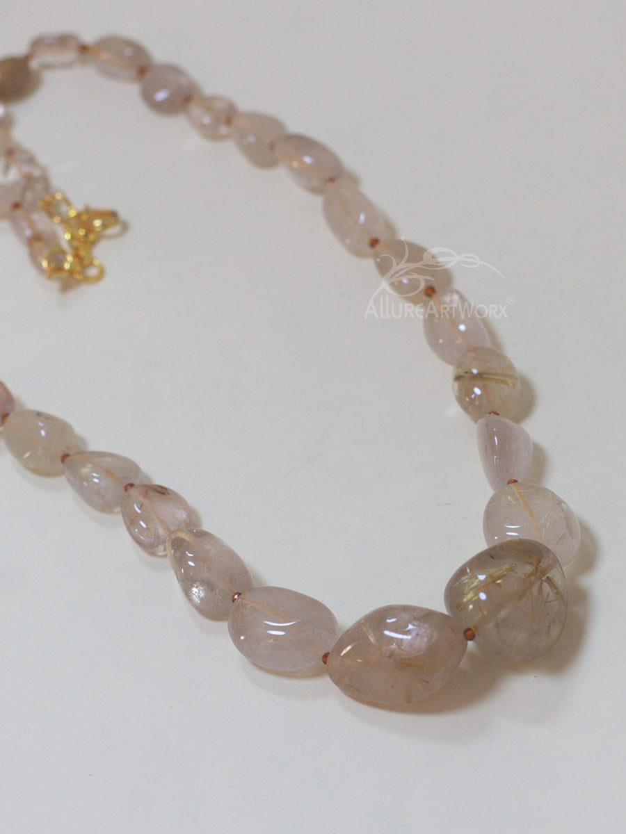 Golden Rutile Neckpiece