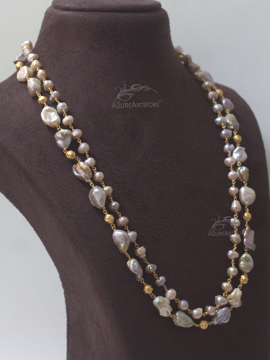 Pearl Baroques Neckpiece