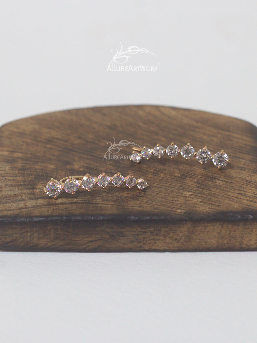 Dazzling Earrings (Cuffs)