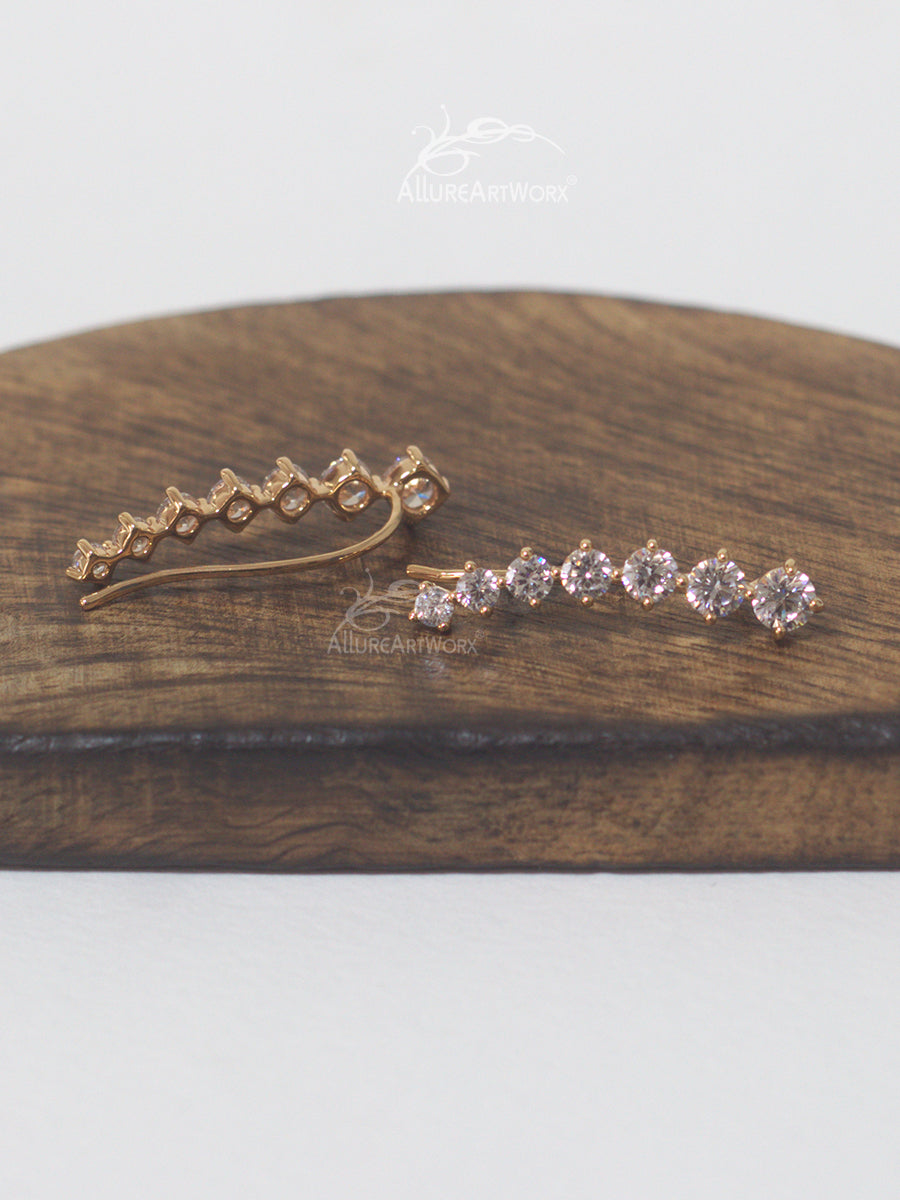 Dazzling Earrings (Cuffs)