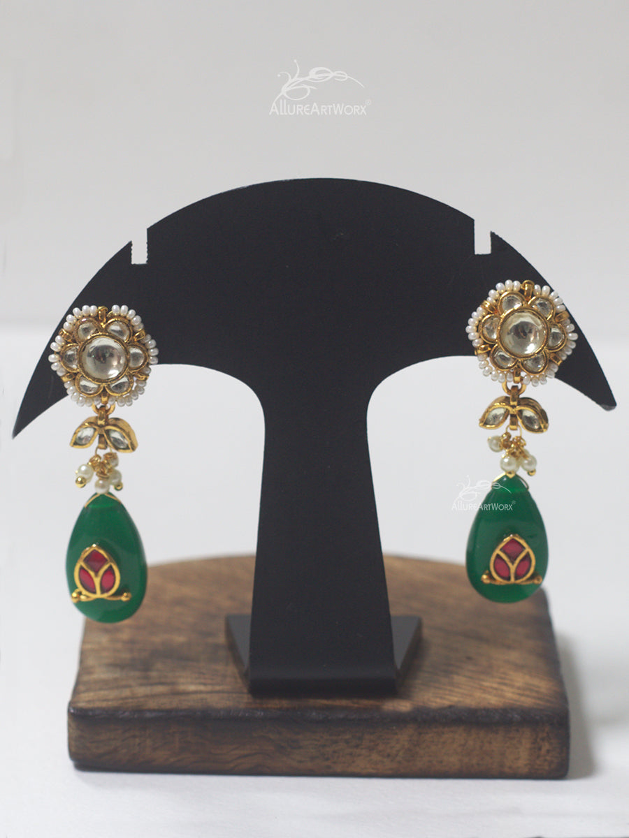 Jadau Earrings