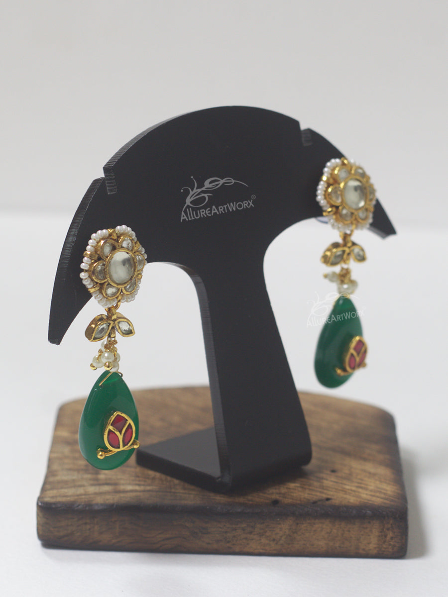 Jadau Earrings
