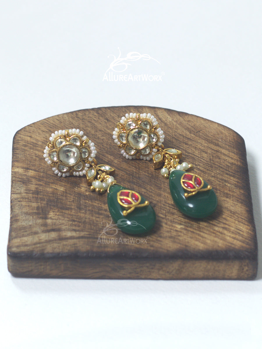 Jadau Earrings