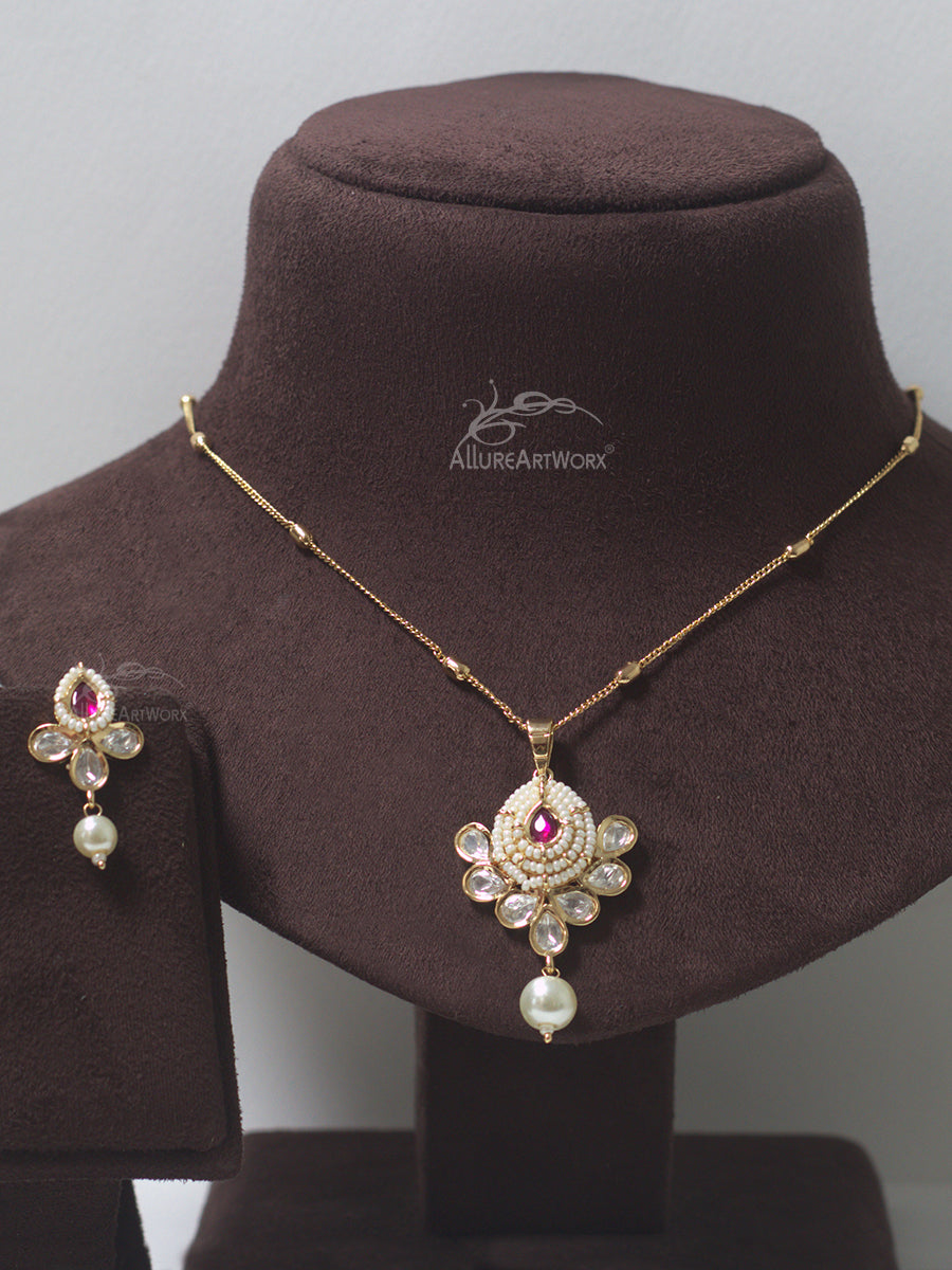 Traditional Set(Dark Pink)