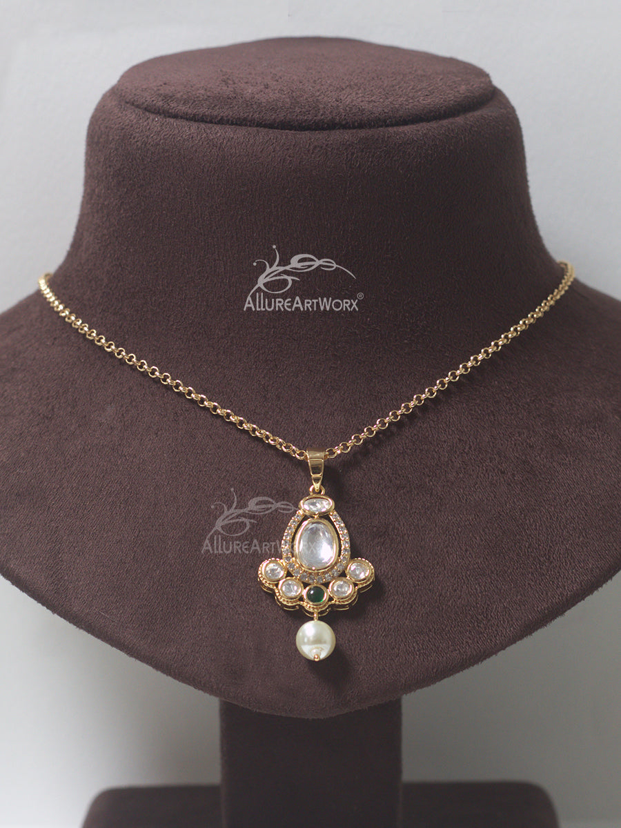 Kundan Set(Green)