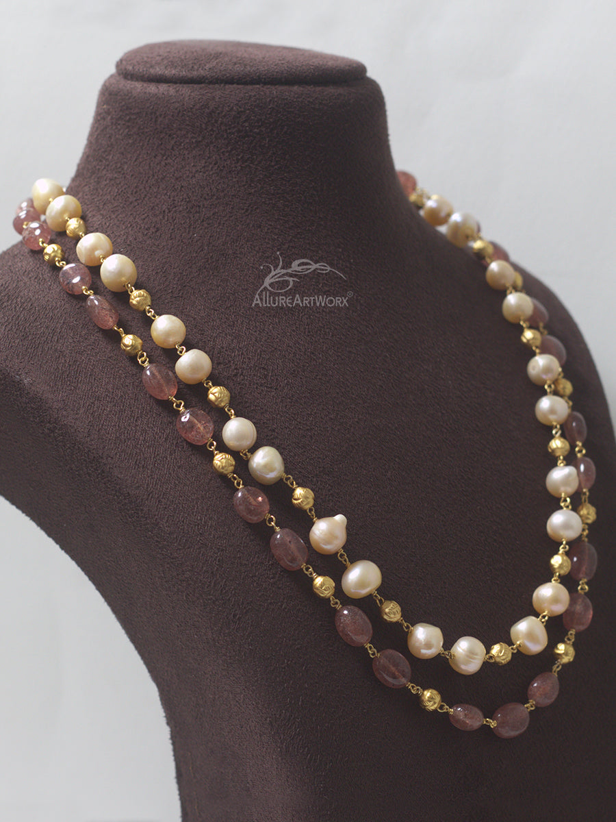 Pearl Quartz Neckpiece