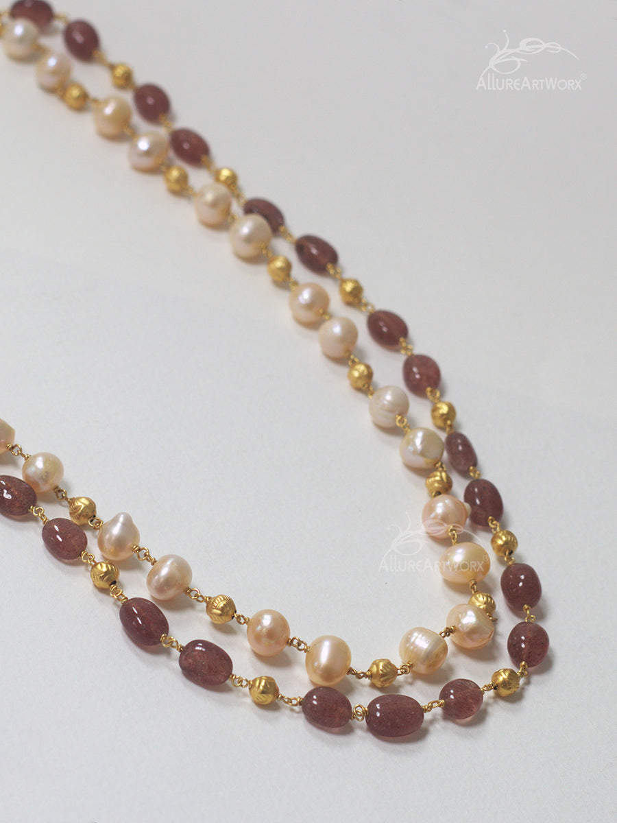Pearl Quartz Neckpiece