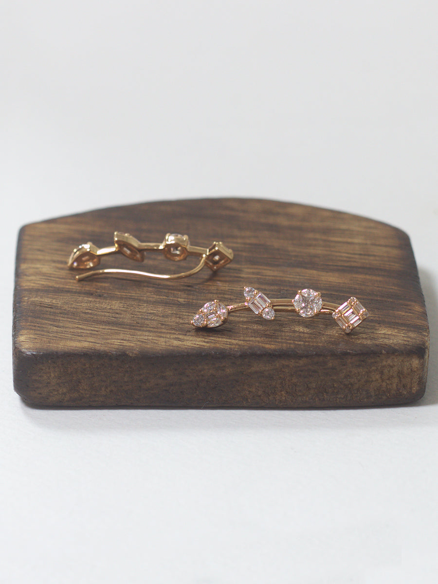 Dazzling Earrings(Earcuffs)
