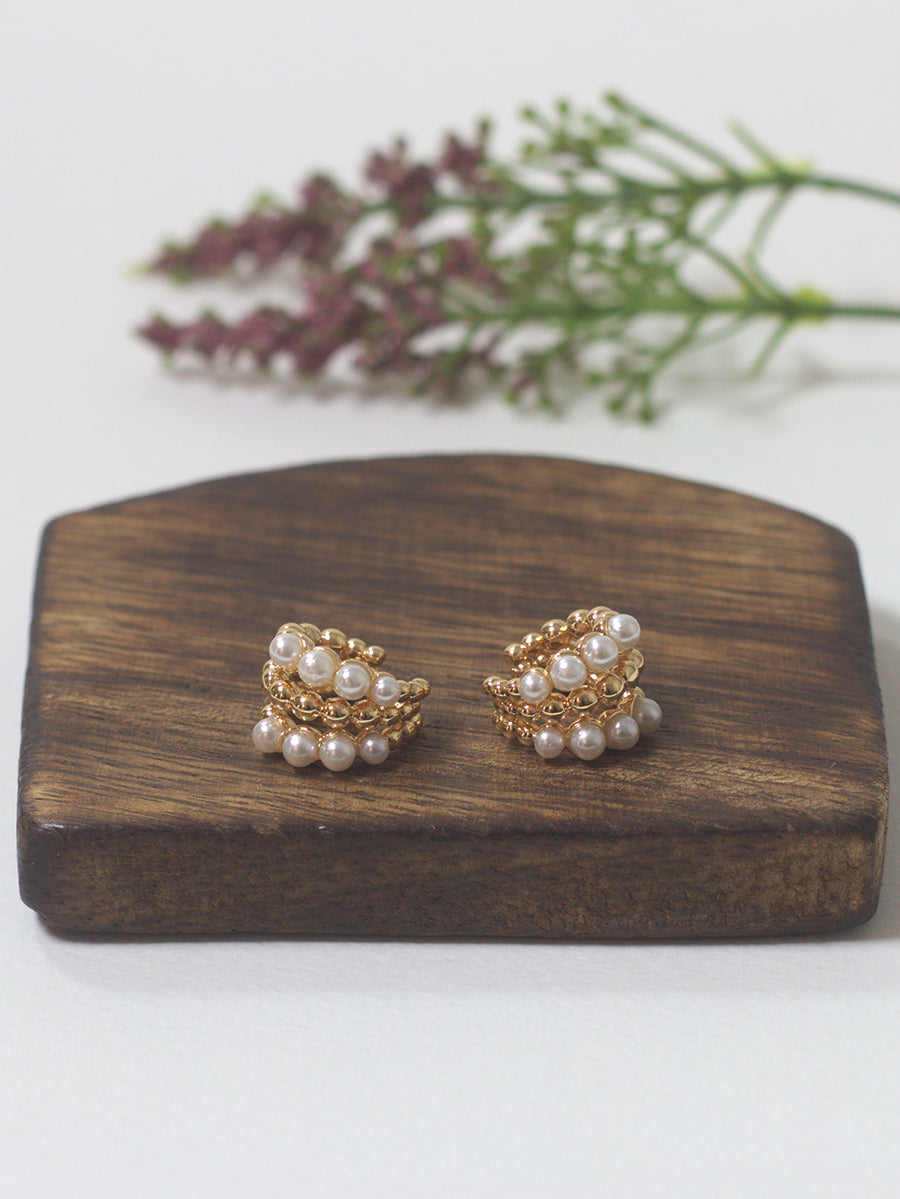 Pearl Earrings(Earcuffs)