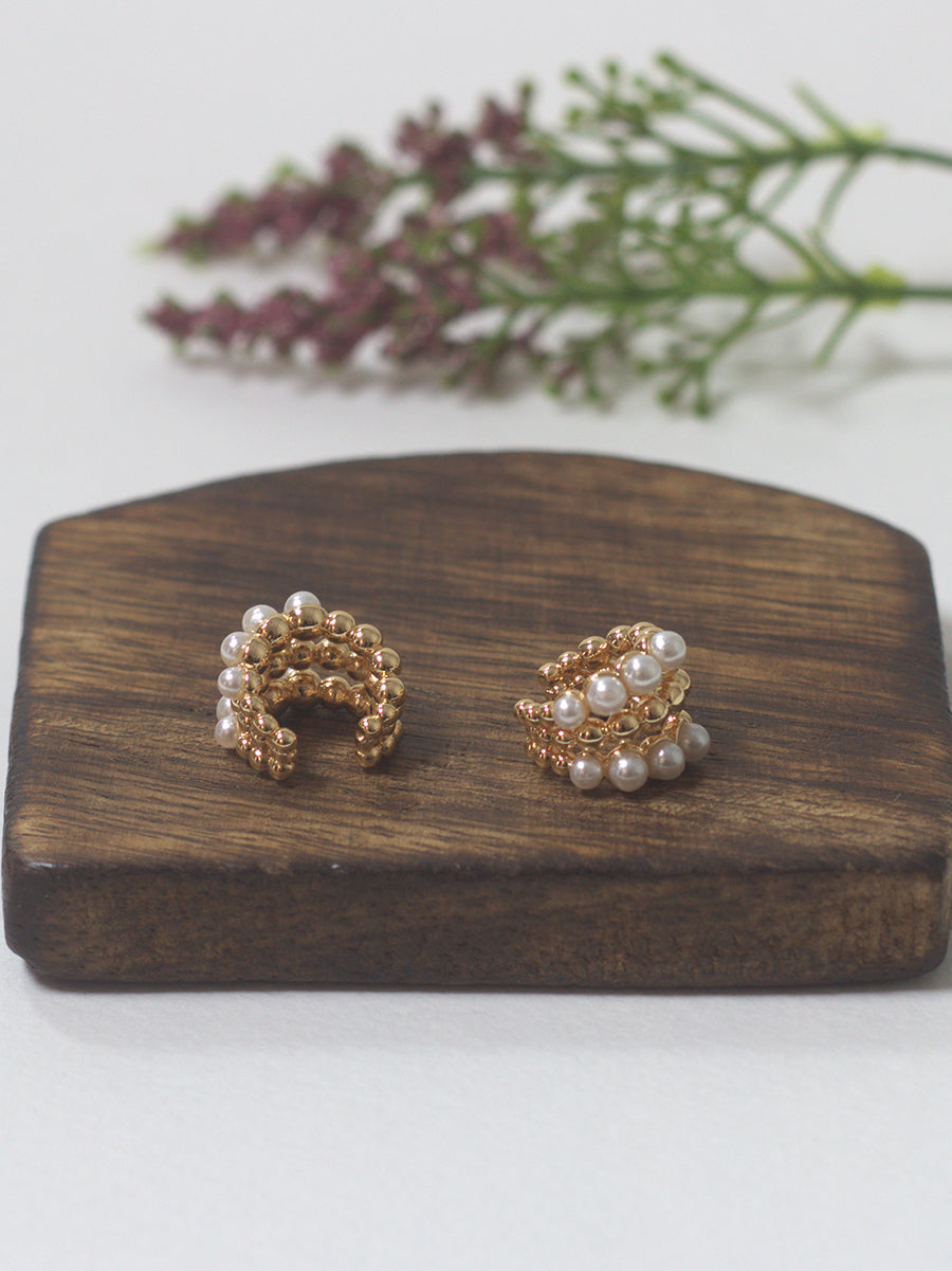 Pearl Earrings(Earcuffs)