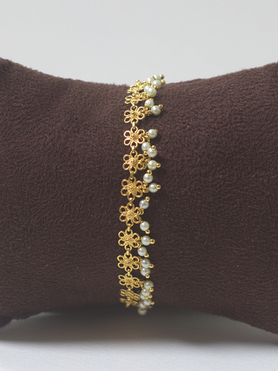 Flower Bracelet(Gold Forming)