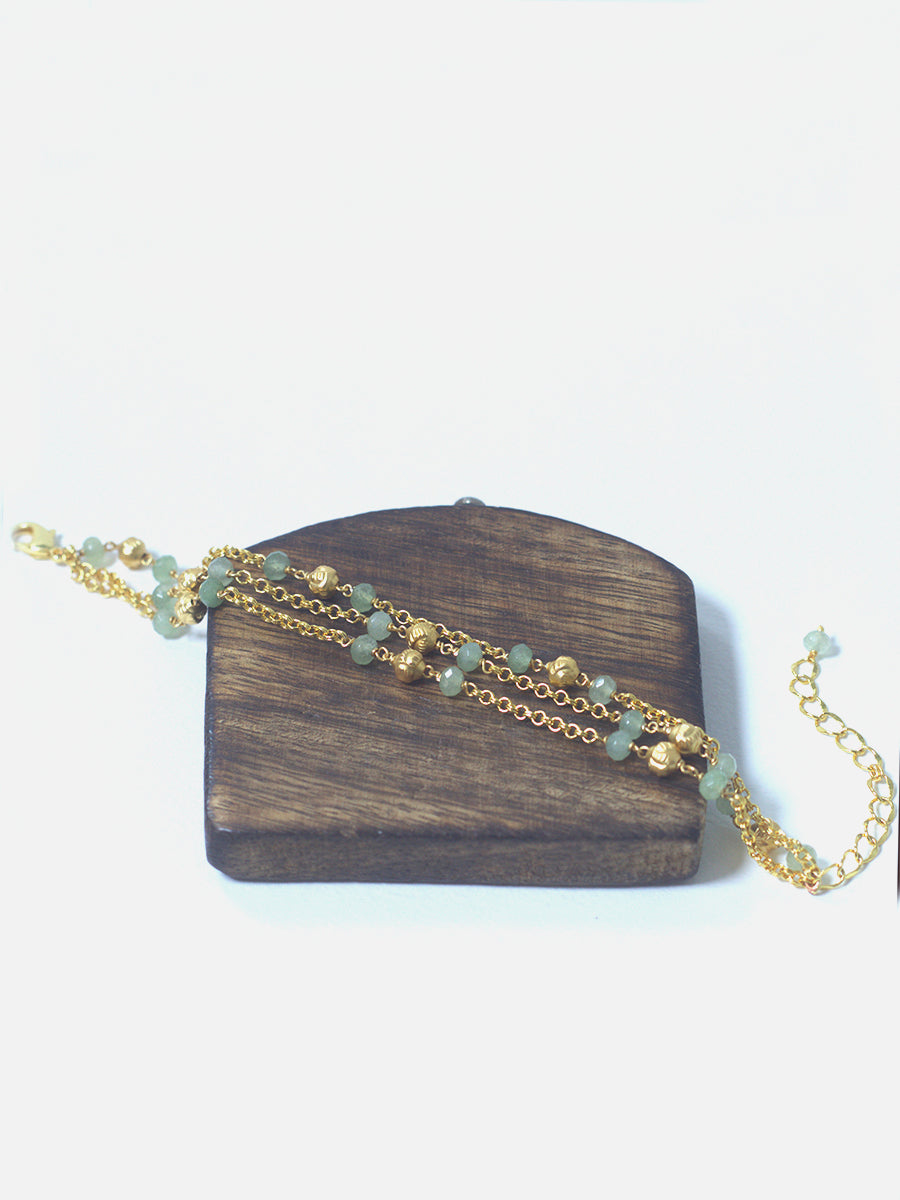 Chain Bracelet(Light Green)