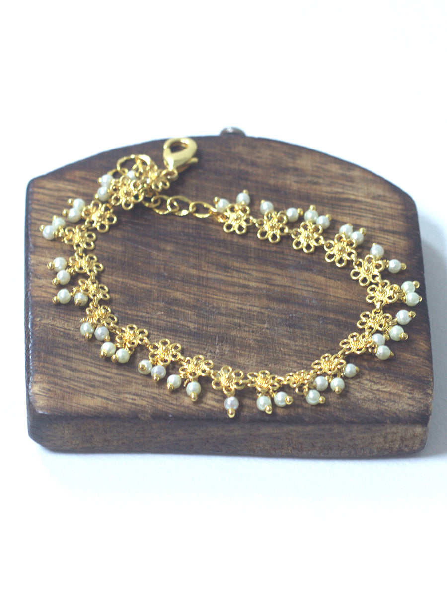 Flower Bracelet(Gold Forming)