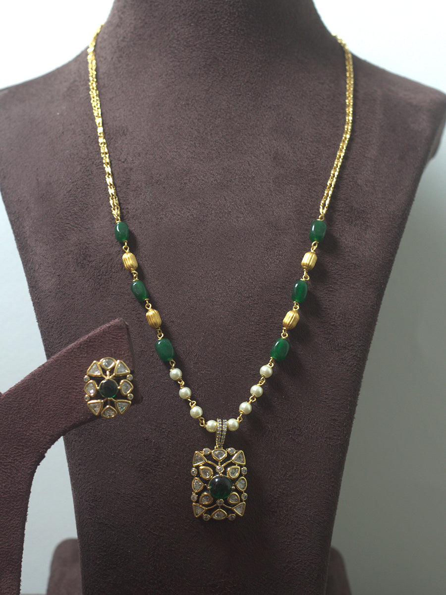 Trendy Set(Dark green-victorian)