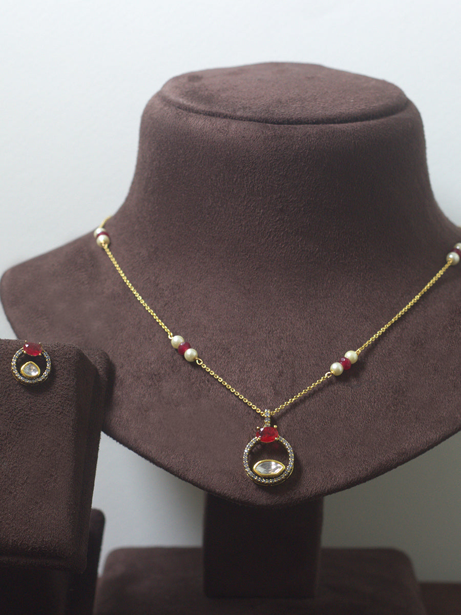 Colourful Set(dark pink-victorian)