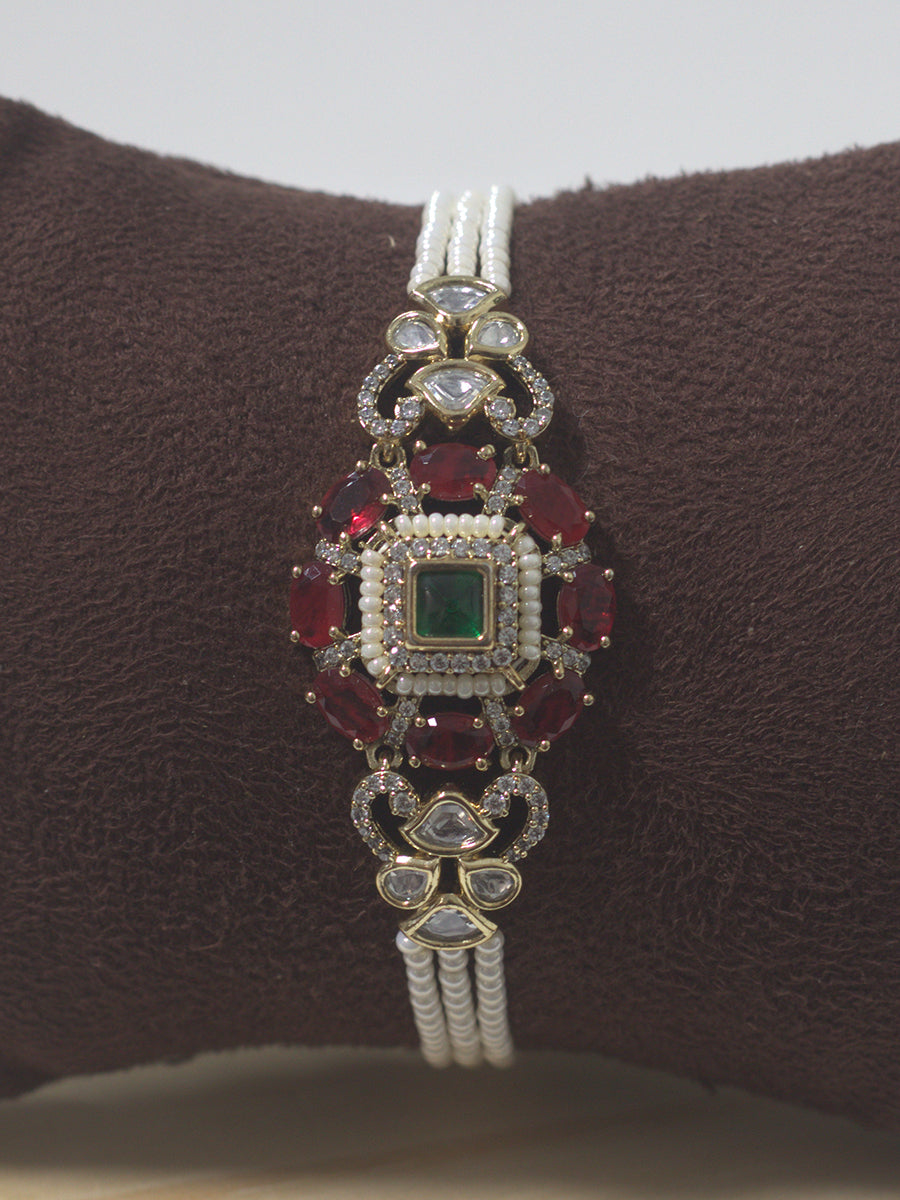 Colourful Bracelet(Red-Green-Victorian)