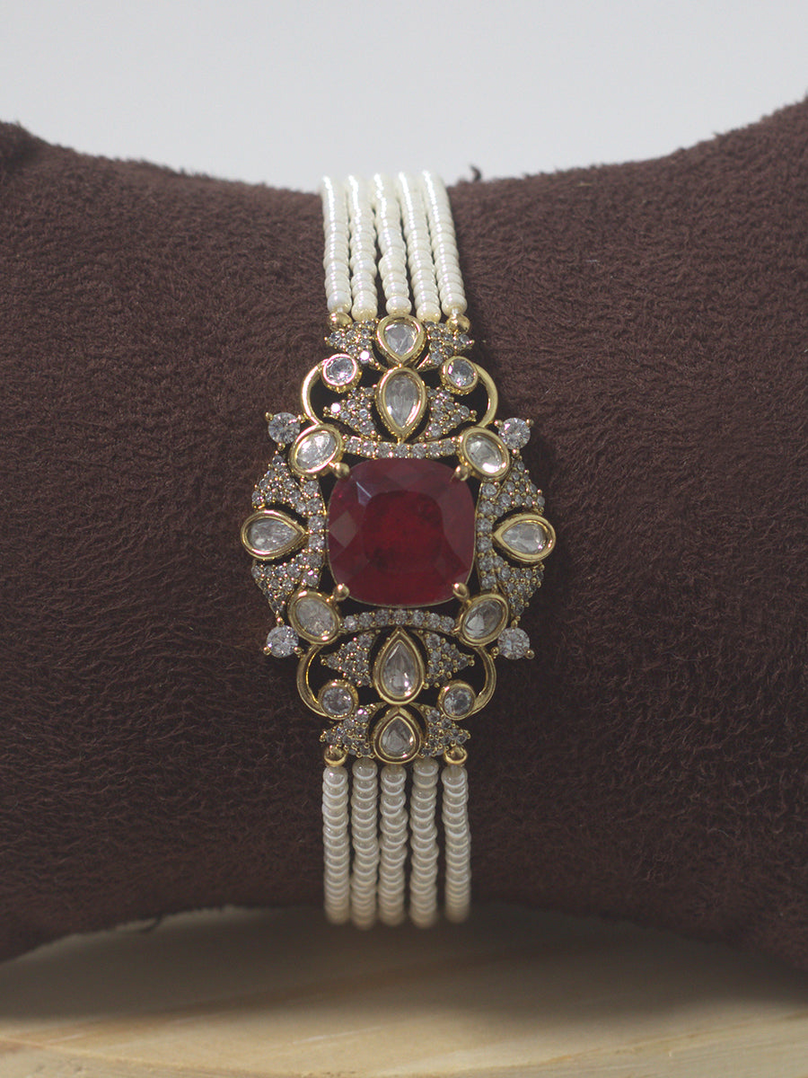Colourful Bracelet(Dark Pink-Victorian)