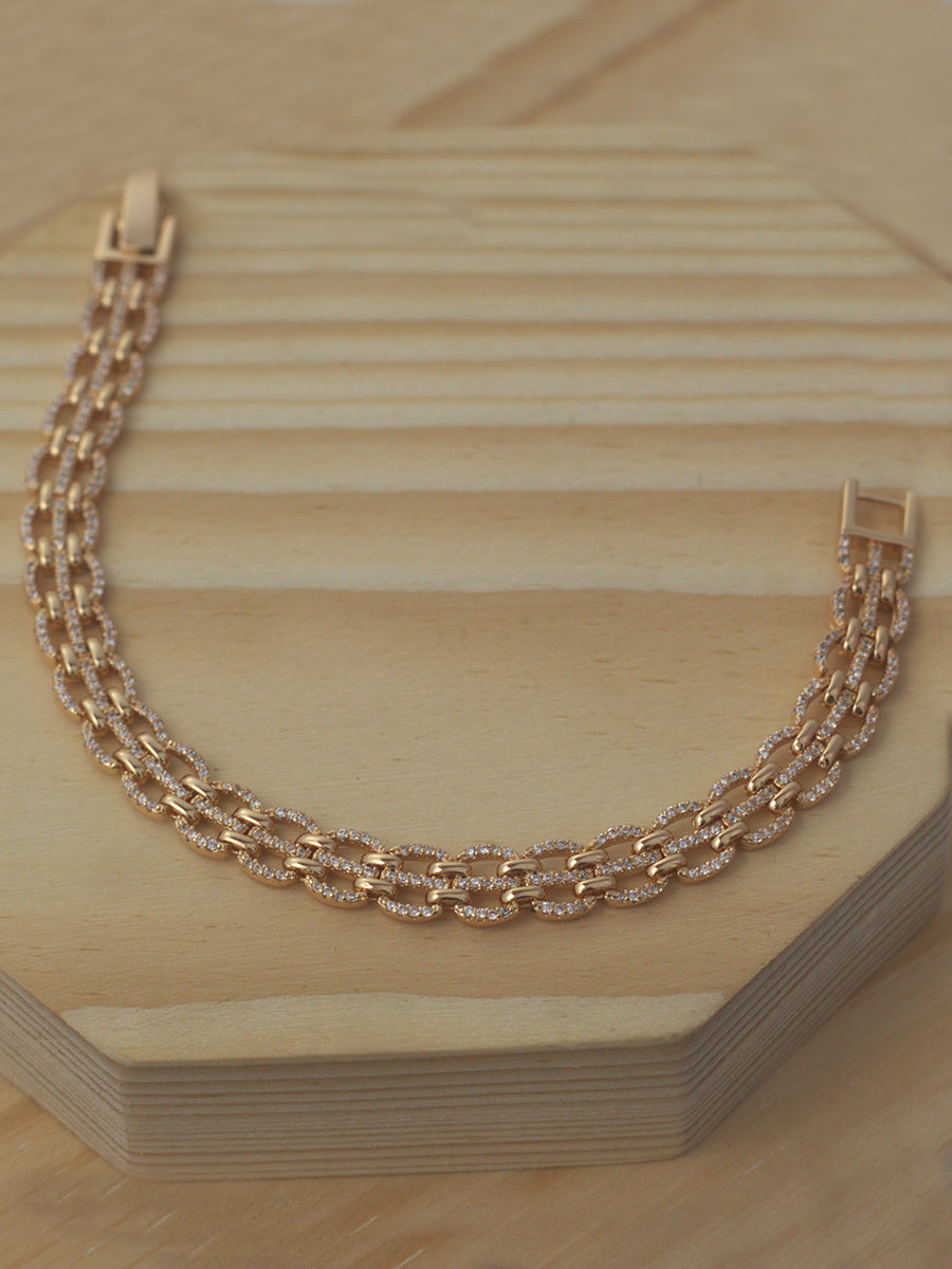 Trendy Tennis Bracelet