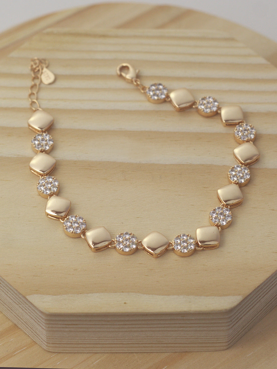 Trendy Tennis Bracelet