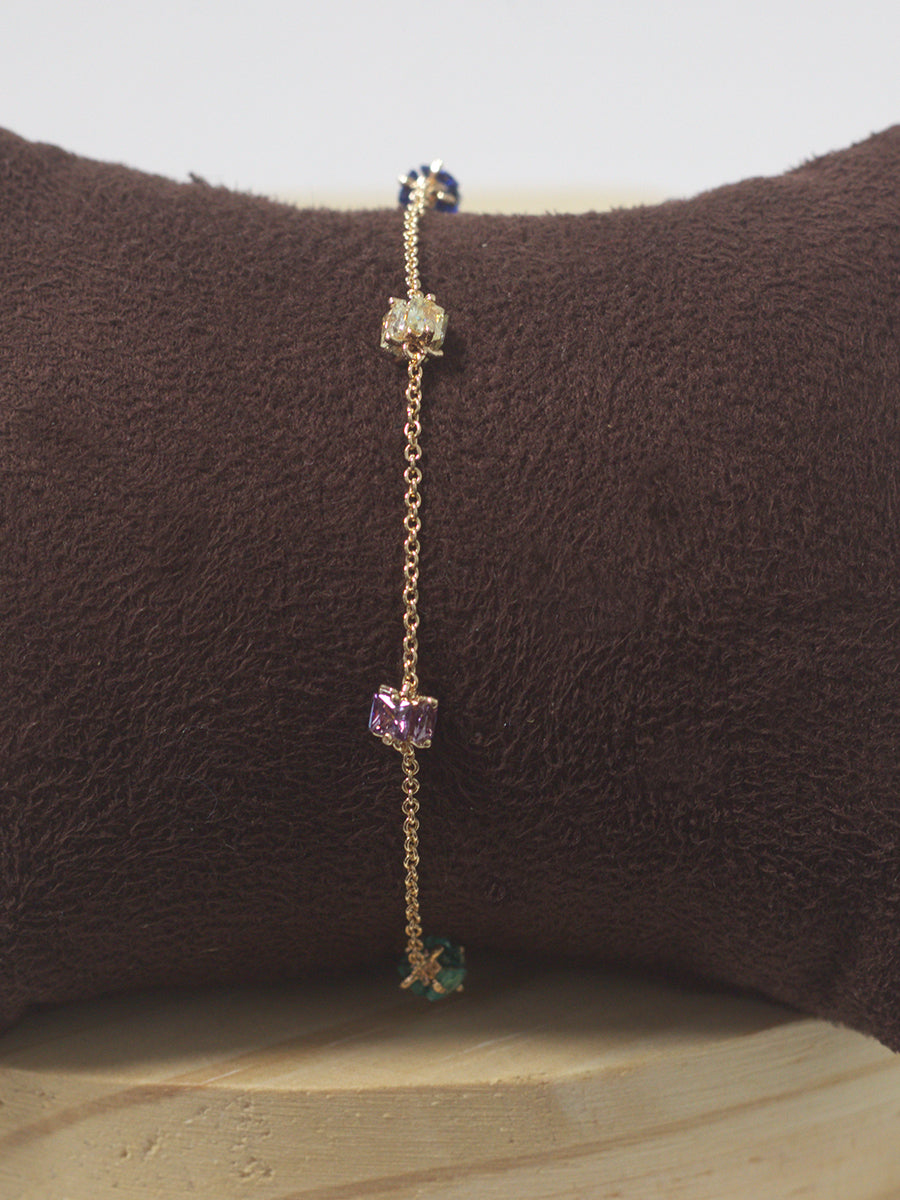 Colourful Tennis Bracelet