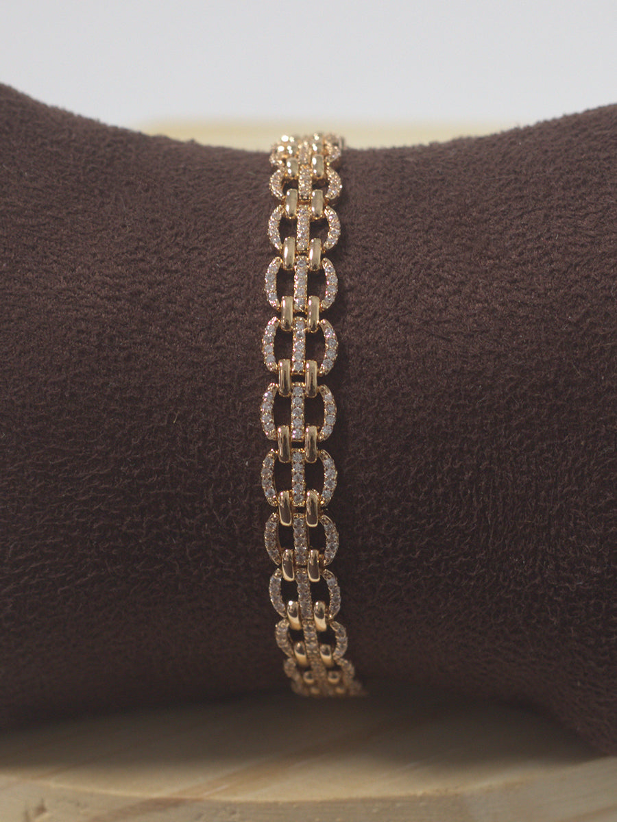 Trendy Tennis Bracelet