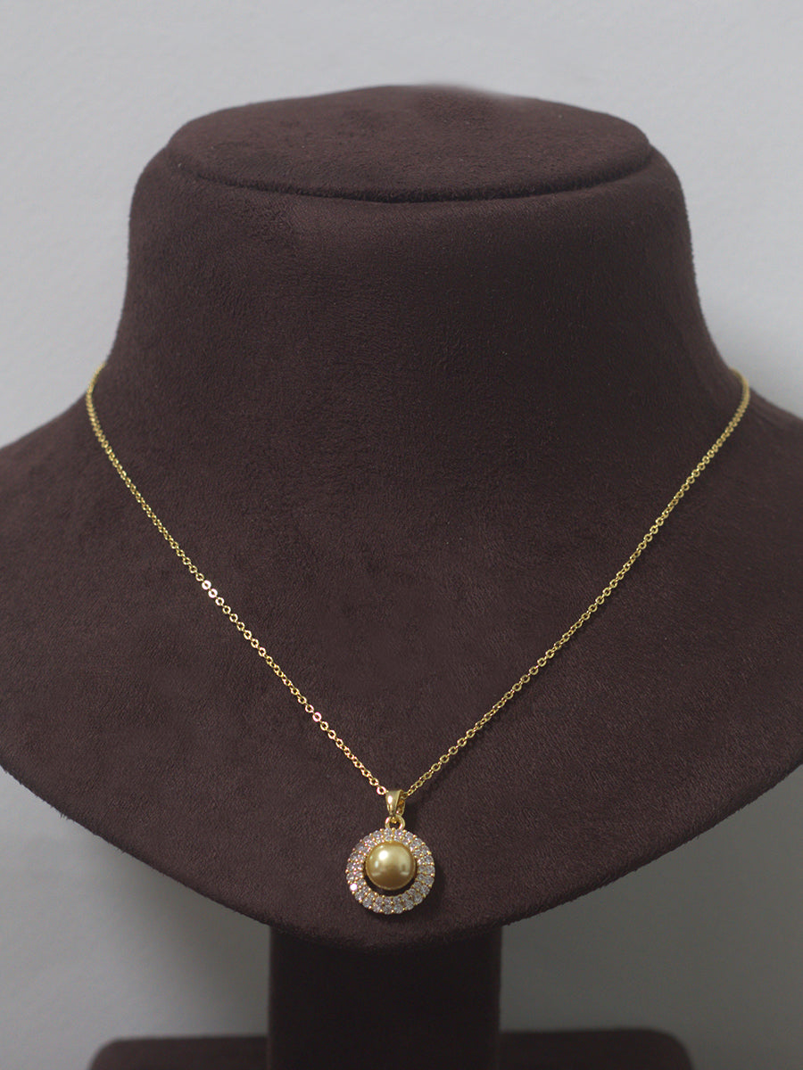 Pearl Cz Set