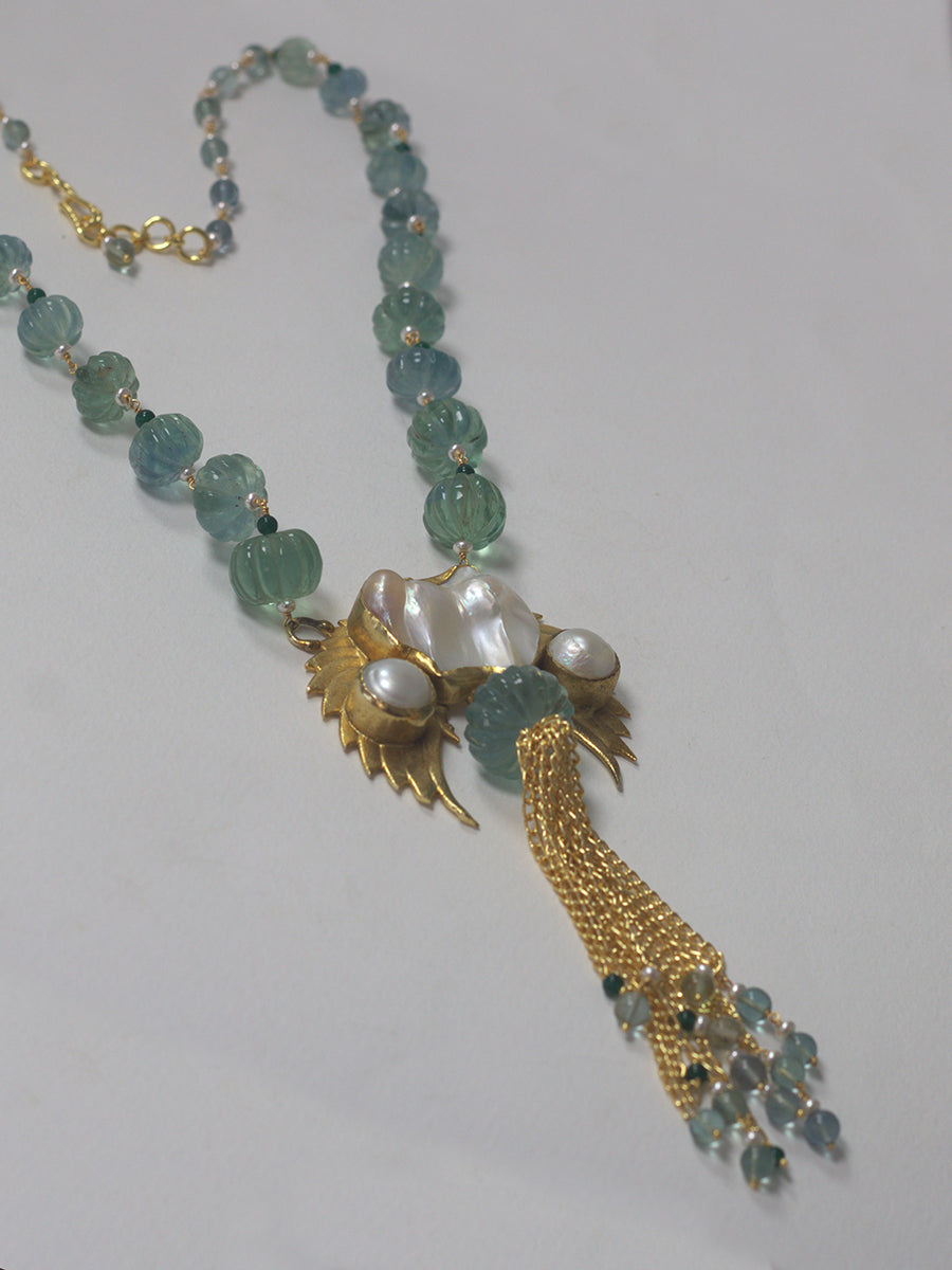 Fluorite Baroques Neckpice