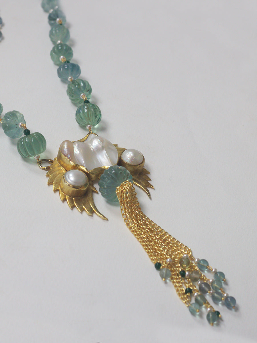 Fluorite Baroques Neckpice