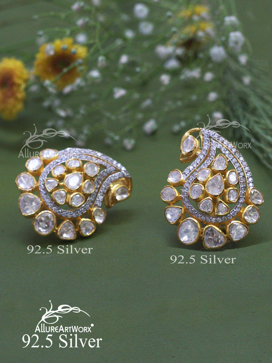 Peizli Silver Earrings