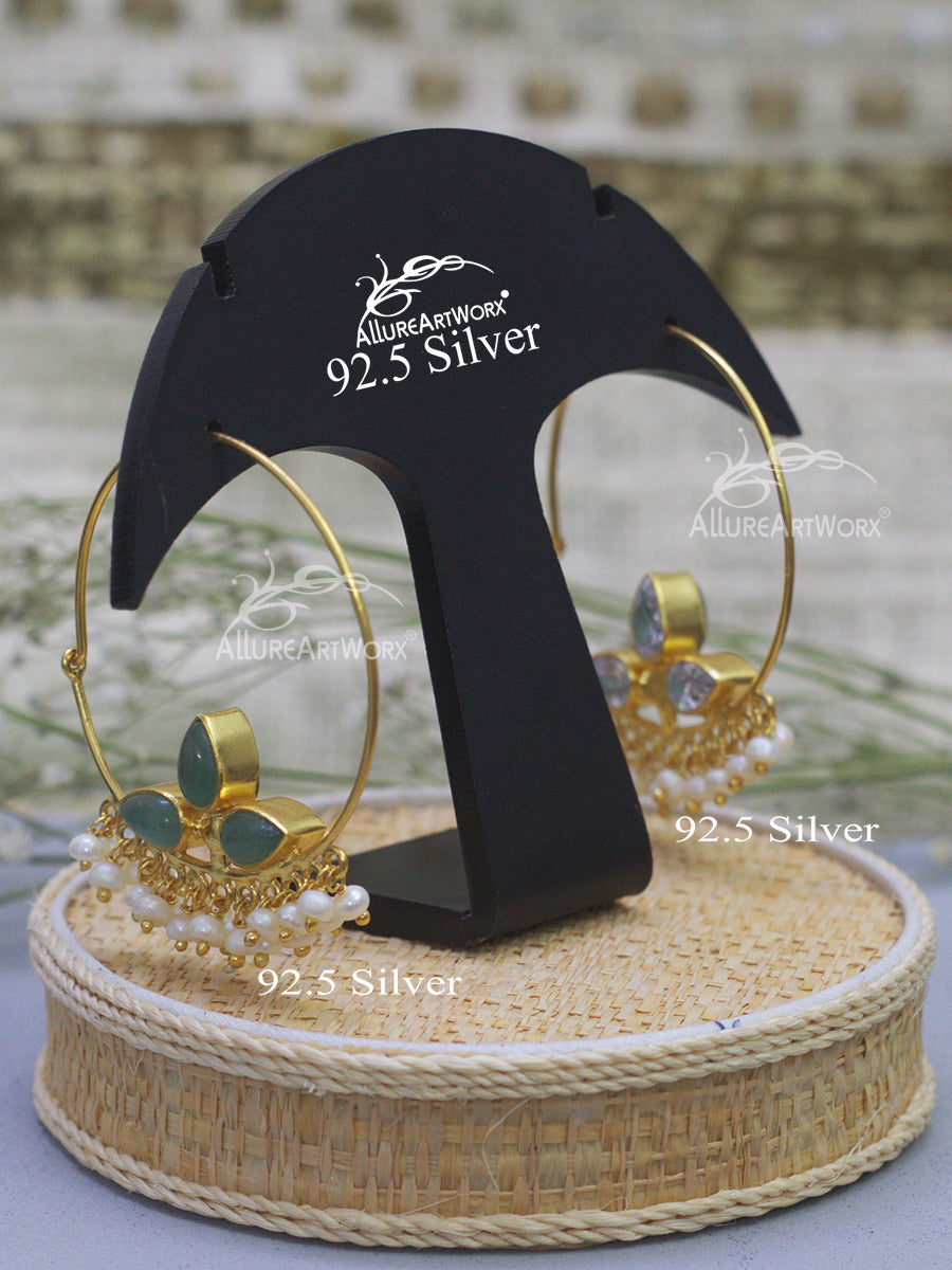 Perianth Silver Earrings(2 way)