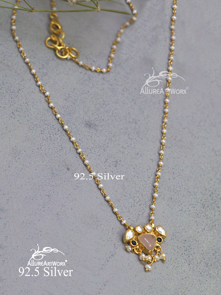 Ruzova Silver Chain