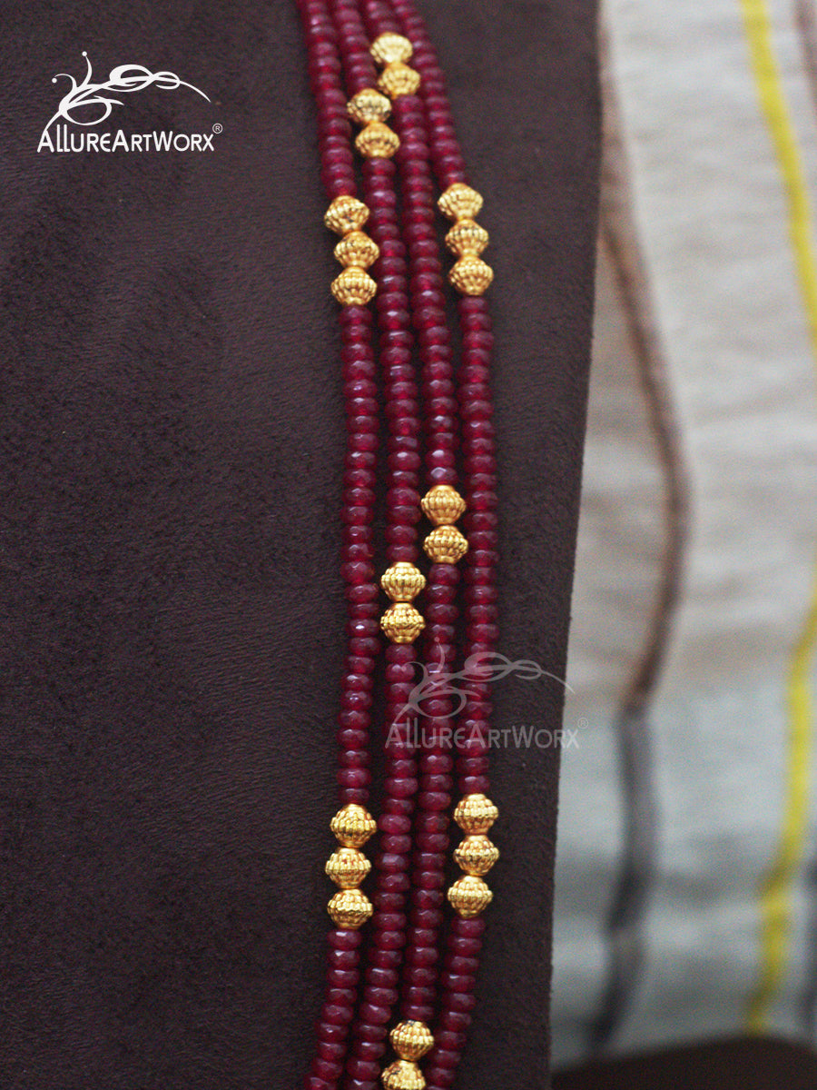 Red Jade Neckpiece