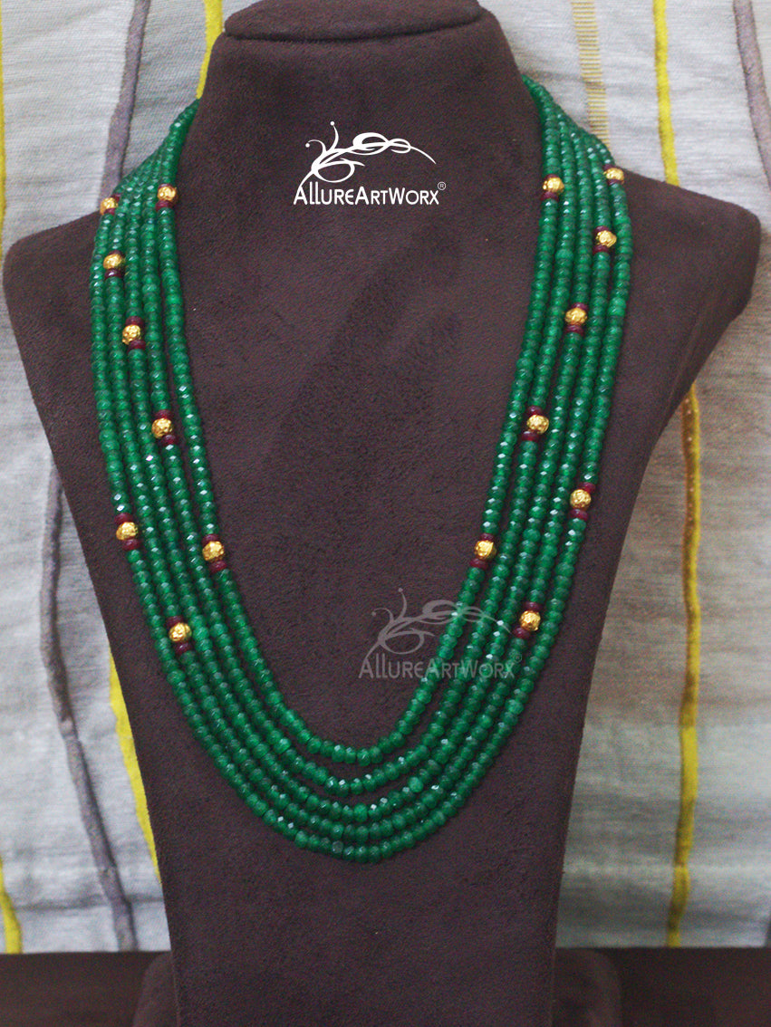 Green Jade Neckpiece