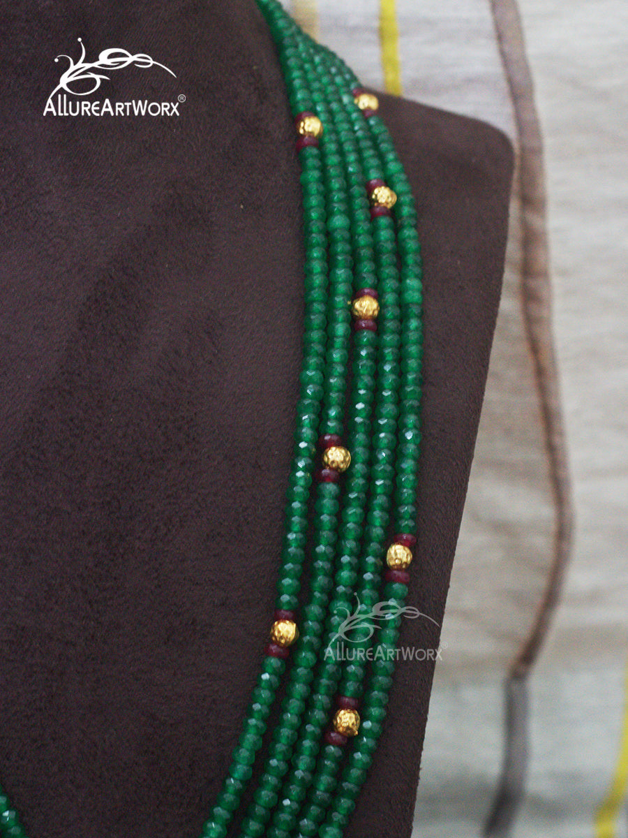 Green Jade Neckpiece