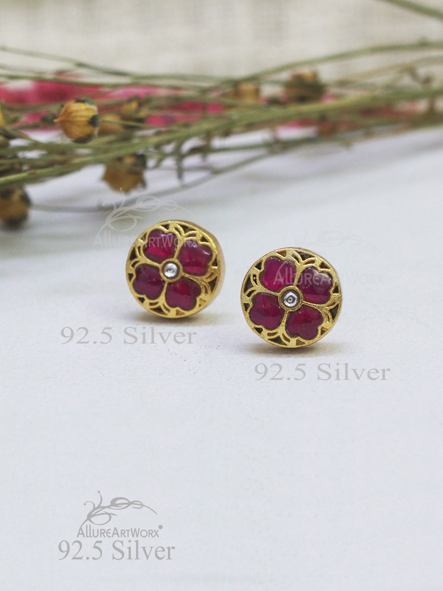 Arzo Silver Earrings