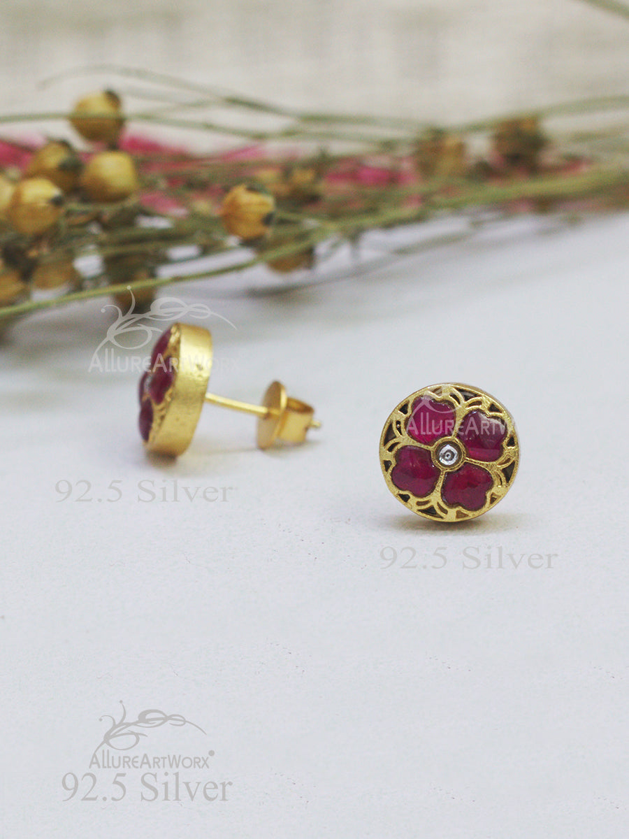 Arzo Silver Earrings