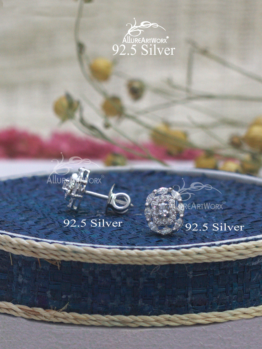 Aaoka Silver Earrings