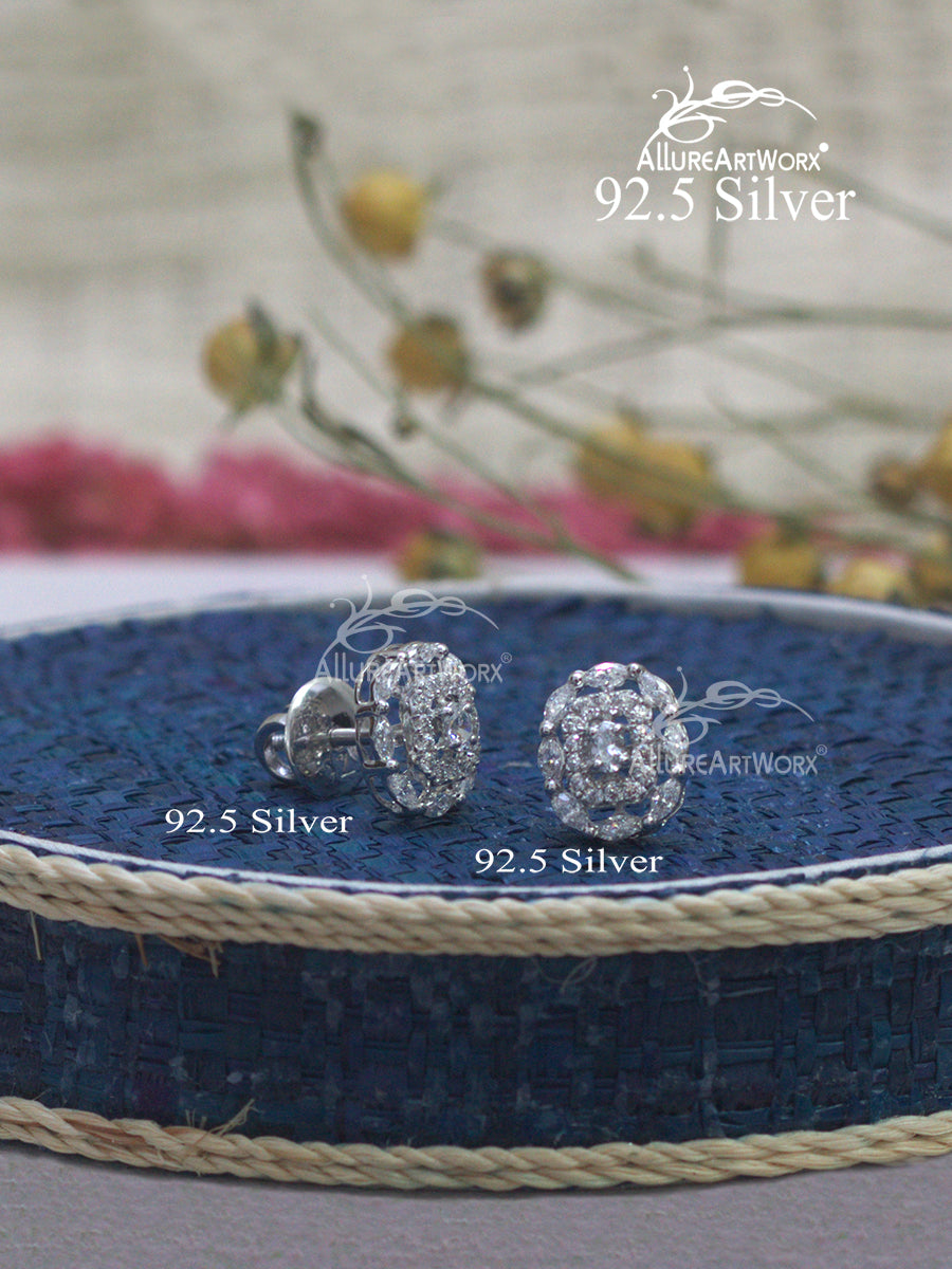 Aaoka Silver Earrings