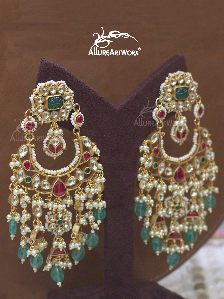 Jadau Earrings(long)