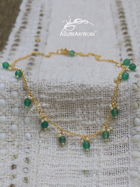 Green Agate Chain