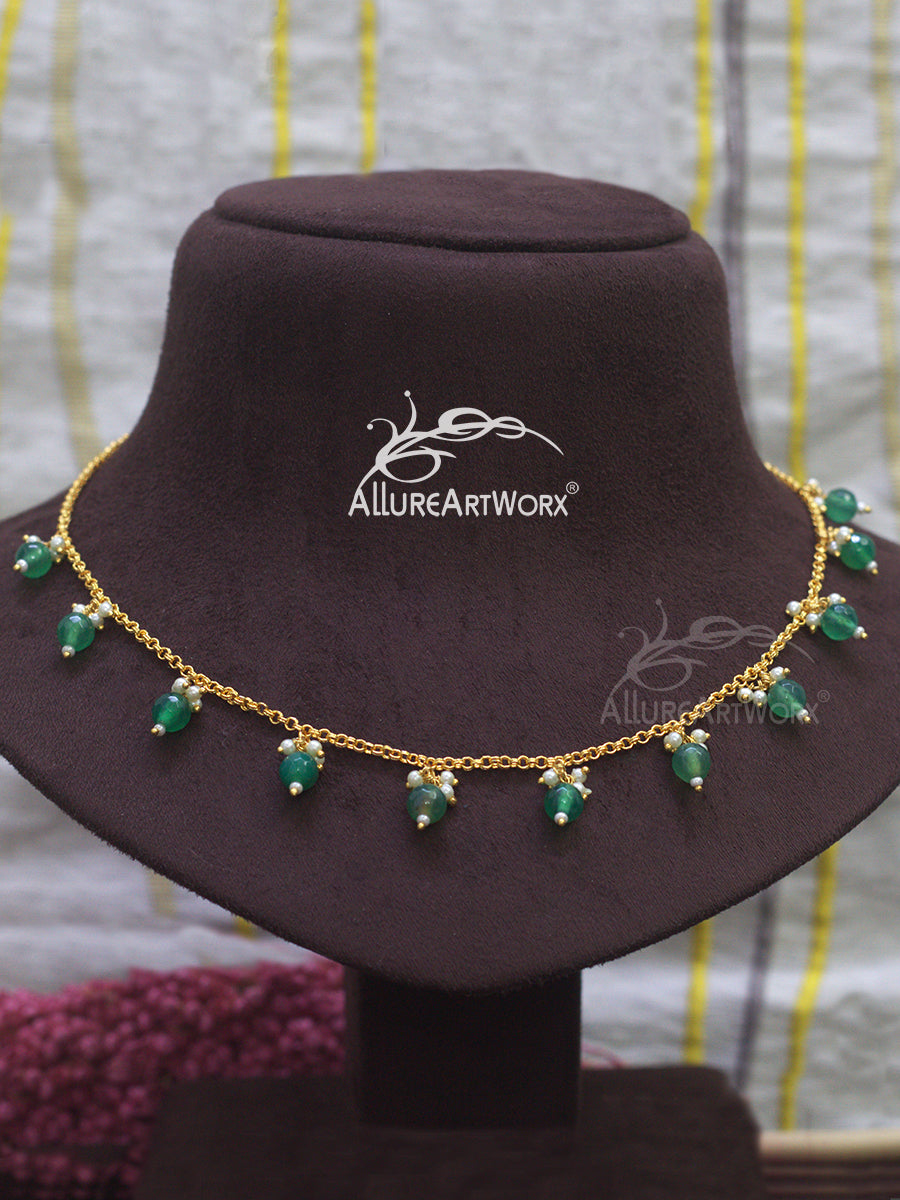 Green Agate Chain