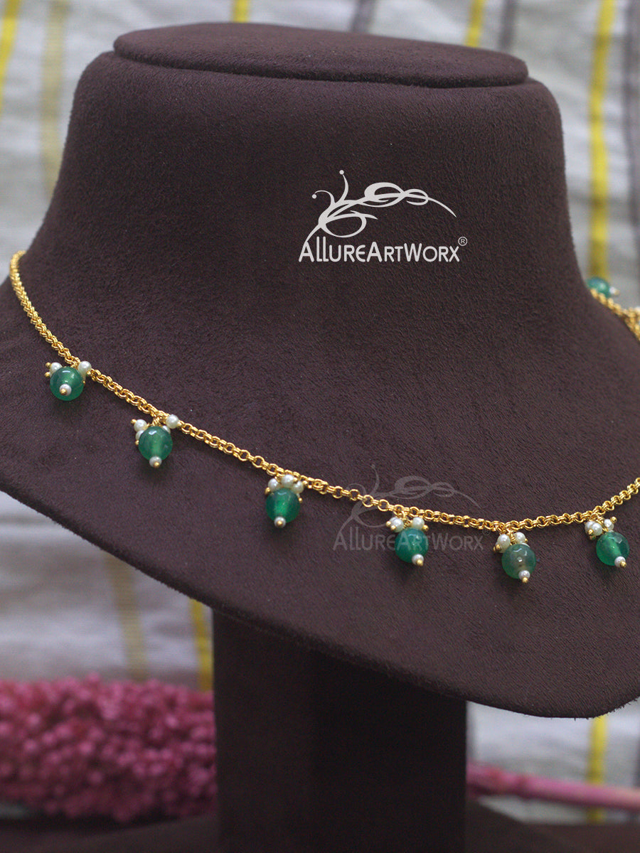 Green Agate Chain