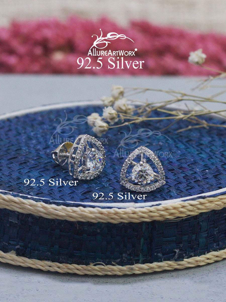 Phoebe Silver Earrings