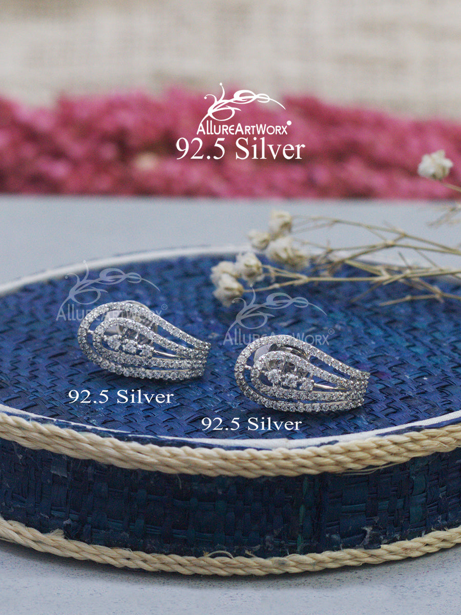 Fiona Silver Earrings