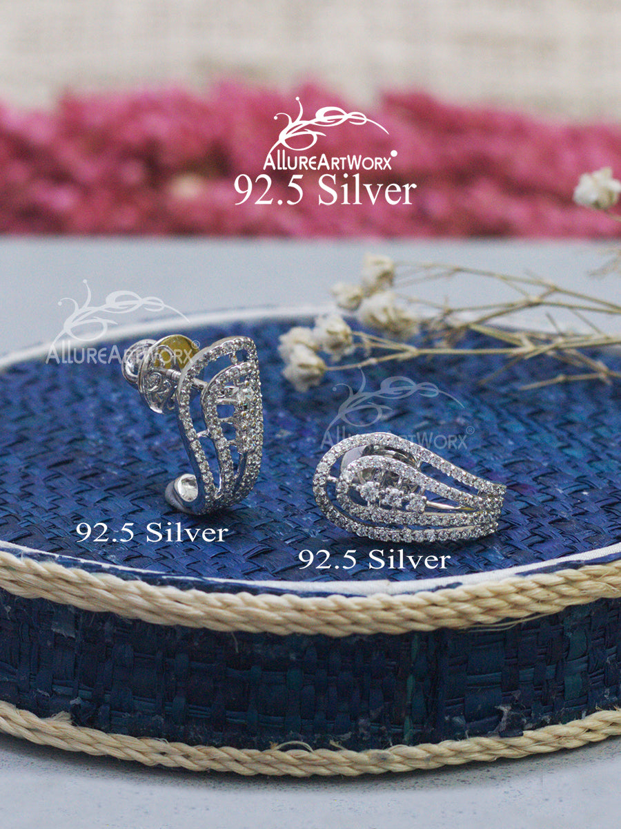 Fiona Silver Earrings