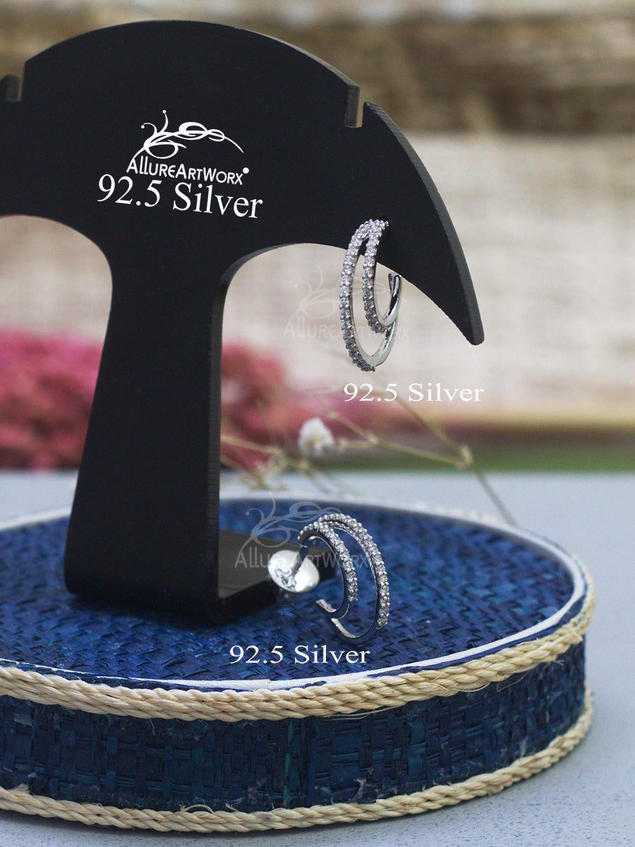 Anokhi Silver Earrings