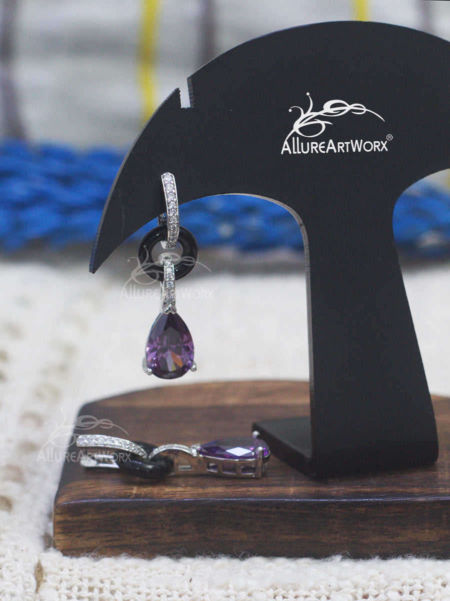 Colourful Earrings(purple)