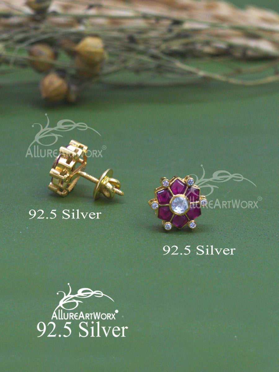 Diantha Silver Earrings(Preorder)